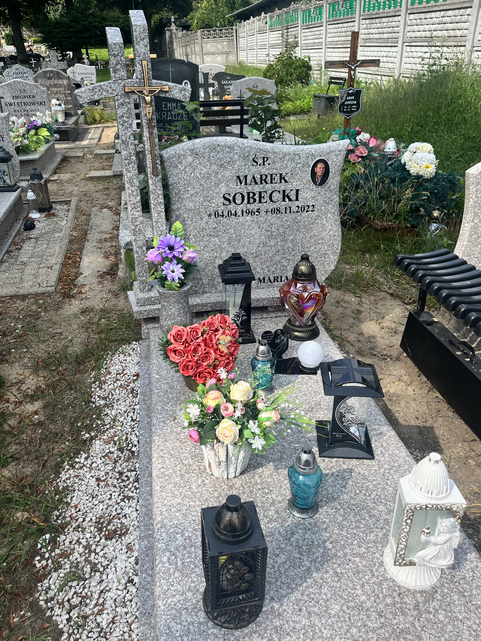 Marek Sobecki 1965 Łobez - Grobonet - Wyszukiwarka osób pochowanych