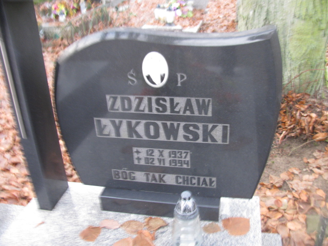 Wiesław Łykowski 1961 Łobez - Grobonet - Wyszukiwarka osób pochowanych