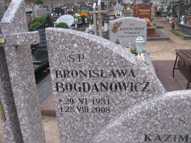 Kazimierz Bogdanowicz 1917 Łobez - Grobonet - Wyszukiwarka osób pochowanych