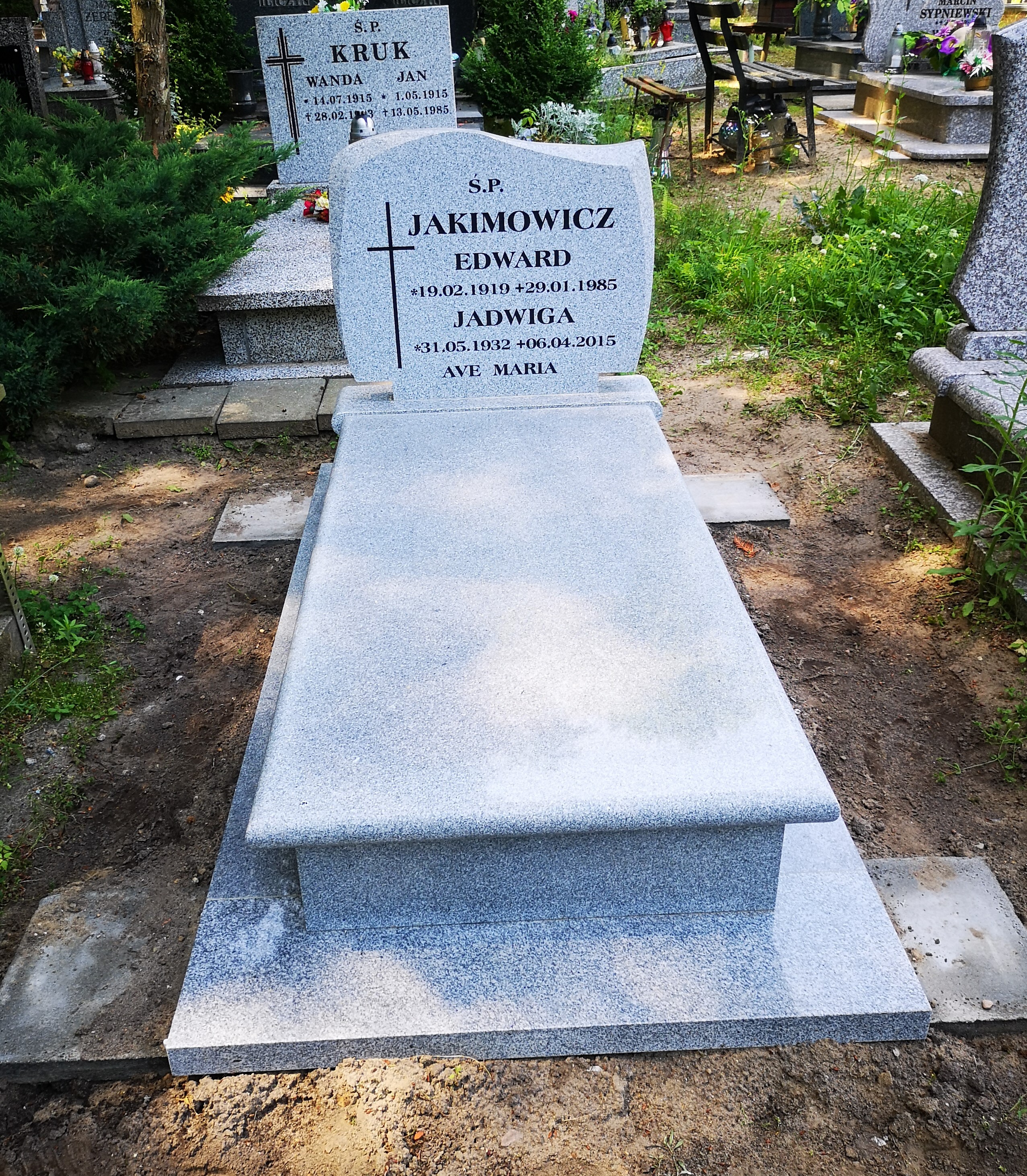 Grób Edward Jakimowicz