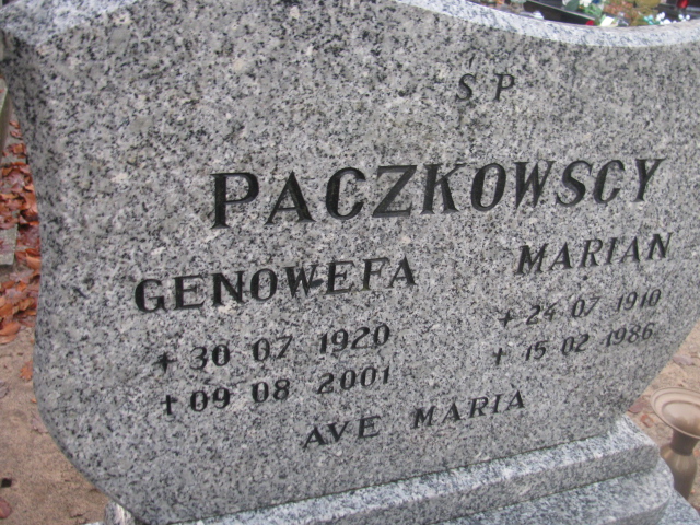 Jacek Paczkowski 1966 Łobez - Grobonet - Wyszukiwarka osób pochowanych