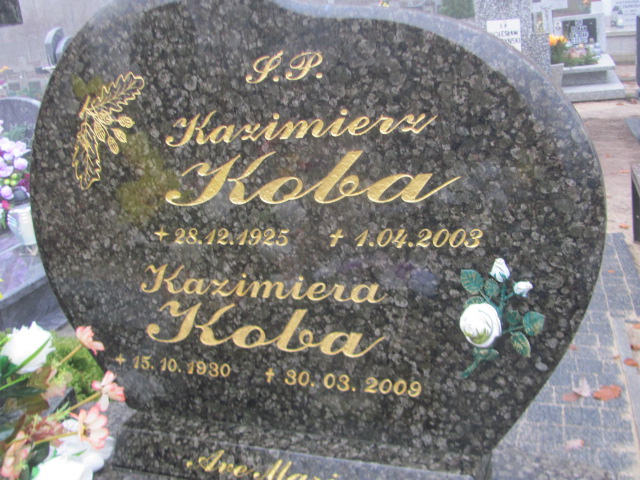 Kazimierz Koba 1925 Łobez - Grobonet - Wyszukiwarka osób pochowanych