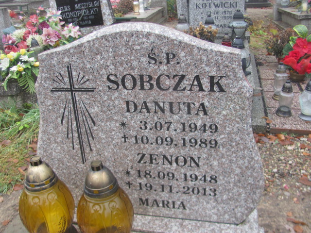 Danuta Sobczak 1949 Łobez - Grobonet - Wyszukiwarka osób pochowanych