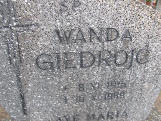 Wanda Giedrojć 1915 Łobez - Grobonet - Wyszukiwarka osób pochowanych