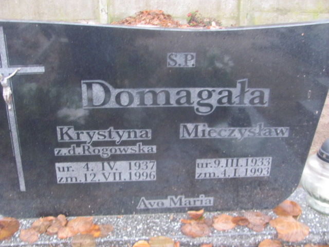 Krystyna Domagała 1937 Łobez - Grobonet - Wyszukiwarka osób pochowanych