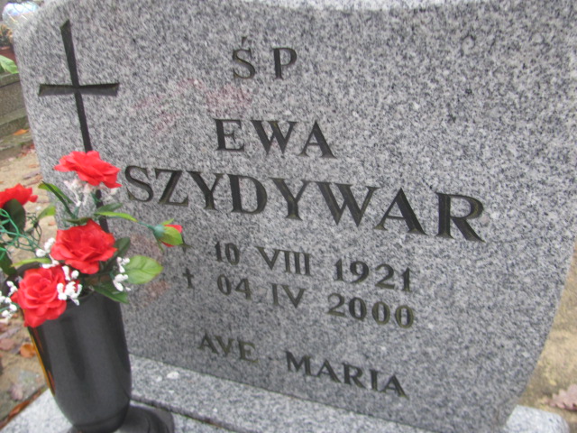 Ewa Szydywar 1921 Łobez - Grobonet - Wyszukiwarka osób pochowanych
