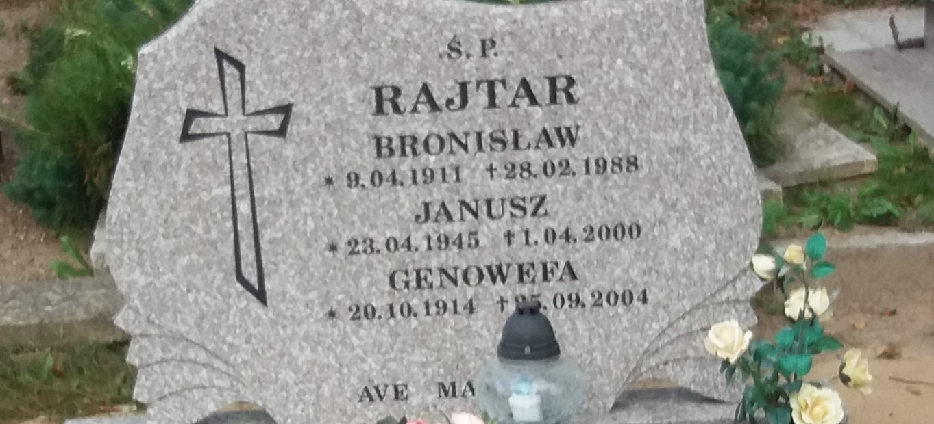 Janusz Rajtar 1945 Łobez - Grobonet - Wyszukiwarka osób pochowanych