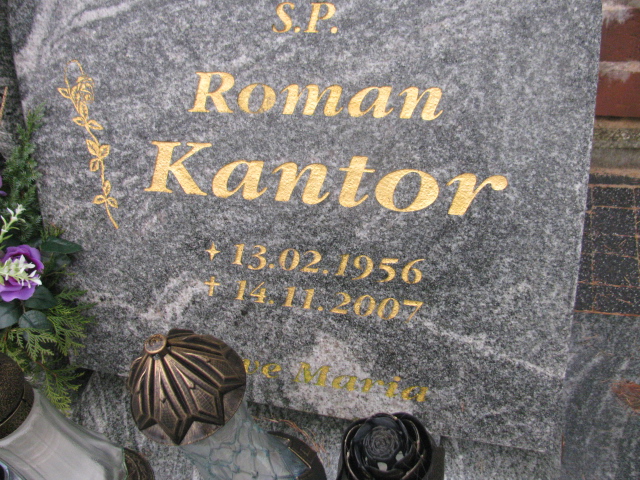 Roman Kantor 1956 Łobez - Grobonet - Wyszukiwarka osób pochowanych