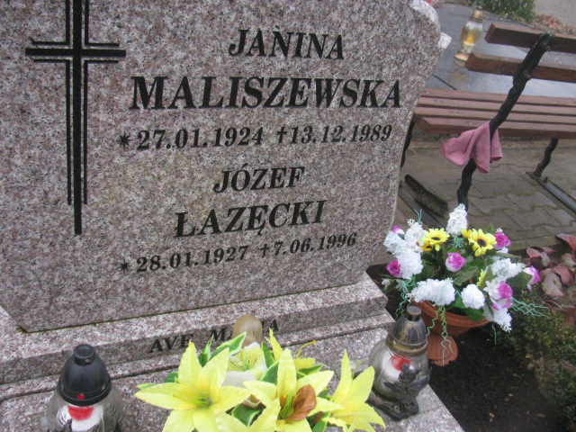 Józef Łazęcki 1927 Łobez - Grobonet - Wyszukiwarka osób pochowanych