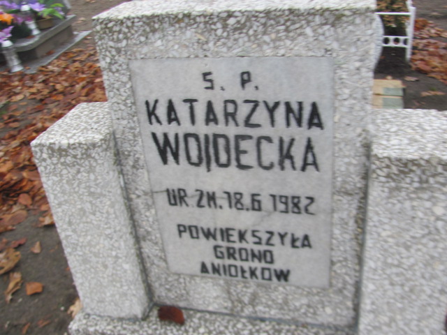 Katarzyna Wojdecka 1982 Łobez - Grobonet - Wyszukiwarka osób pochowanych