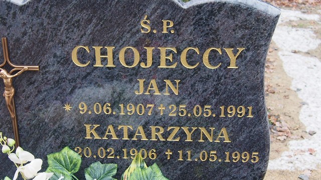 Katarzyna Chojecka 1906 Łobez - Grobonet - Wyszukiwarka osób pochowanych
