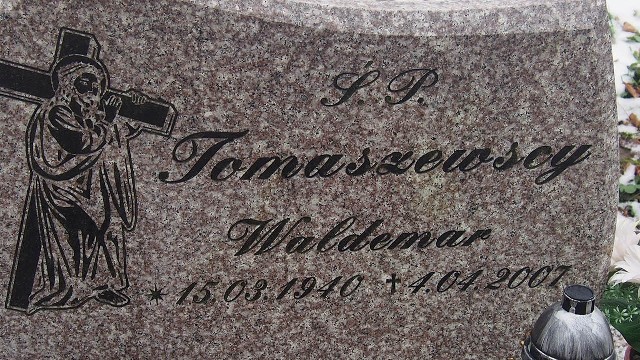 Waldemar Tomaszewski 1940 Łobez - Grobonet - Wyszukiwarka osób pochowanych