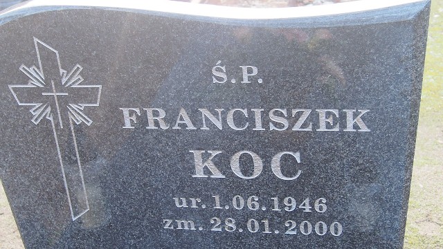 Barbara Koc 1972 Łobez - Grobonet - Wyszukiwarka osób pochowanych