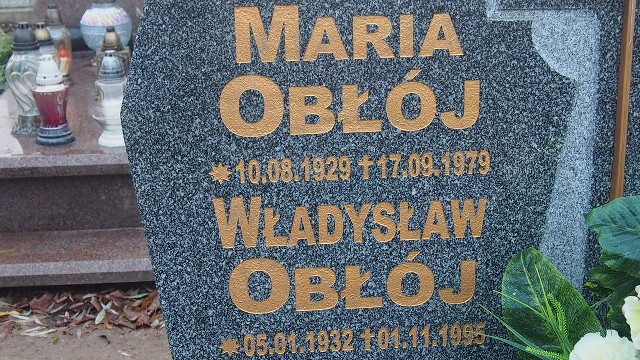 Maria Obłój 1929 Łobez - Grobonet - Wyszukiwarka osób pochowanych