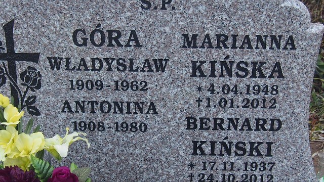  Kińska 1948 Łobez - Grobonet - Wyszukiwarka osób pochowanych